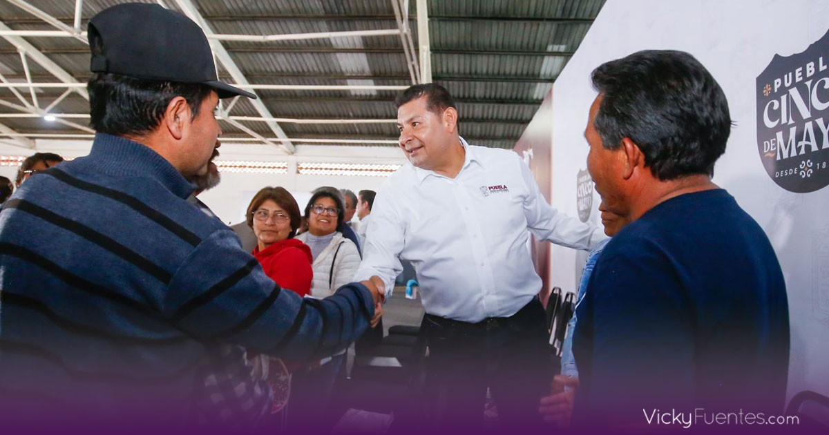 Alejandro Armenta impulsa inversión, seguridad y obra comunitaria en San José Chiapa