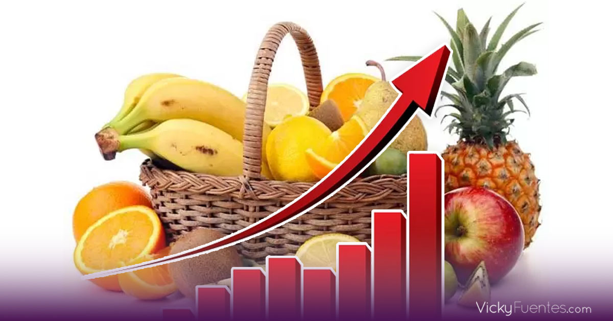 Alza histórica en frutas y verduras obliga a comprar por pieza en México