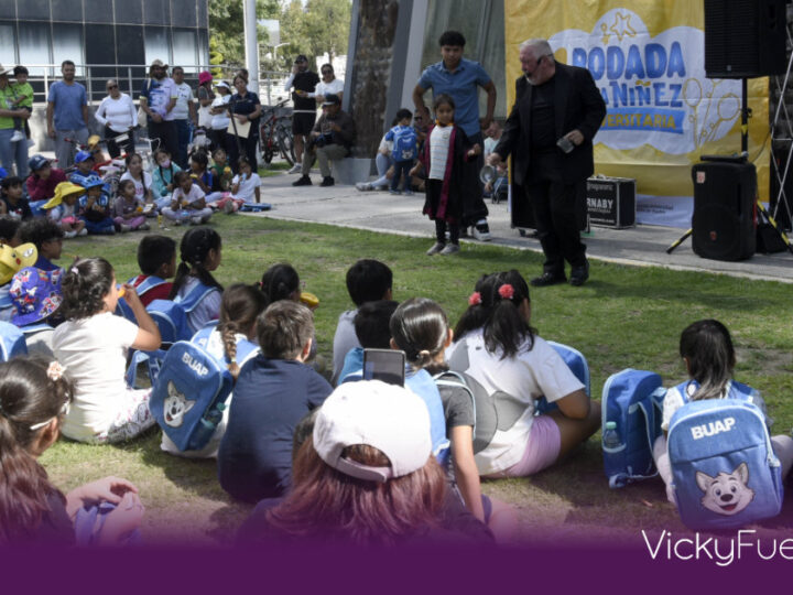 BUAP celebra la Primera rodada de la niñez universitaria 2026 en Puebla