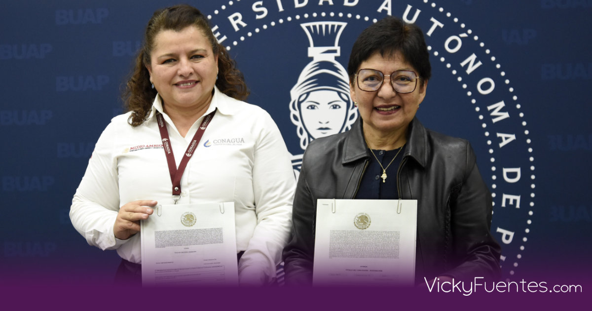 BUAP garantiza certeza hídrica con títulos de concesión de Conagua para sus campus