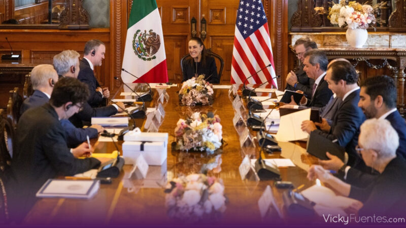 Estados Unidos ve avances en relación económica con México tras reunión en Palacio Nacional