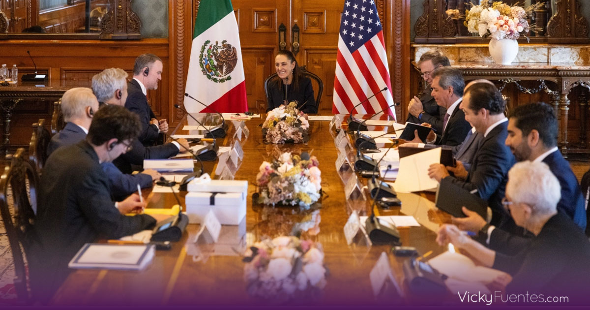 Estados Unidos ve avances en relación económica con México tras reunión en Palacio Nacional