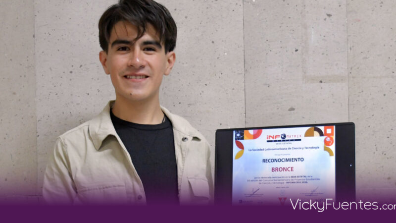 Estudiante de la BUAP destaca en Infomatrix Puebla 2026 con proyectos sobre ecología y multimedia