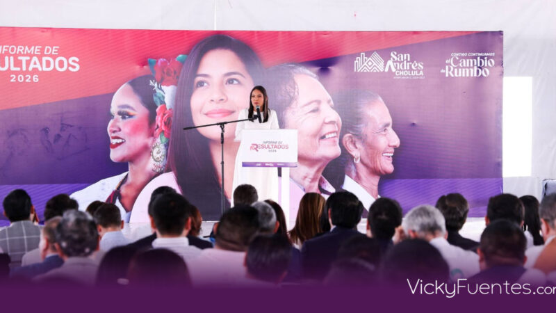 Guadalupe Cuautle rinde segundo informe trimestral con énfasis en seguridad y desarrollo