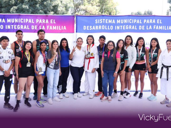 Lupita Cuautle fortalece el desarrollo infantil y deportivo en San Andrés Cholula