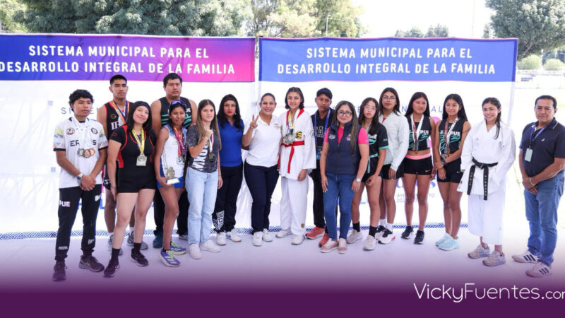 Lupita Cuautle fortalece el desarrollo infantil y deportivo en San Andrés Cholula