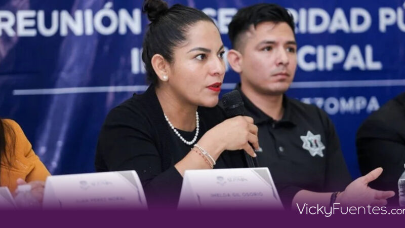 Lupita Cuautle refuerza la seguridad regional en San Gregorio Atzompa