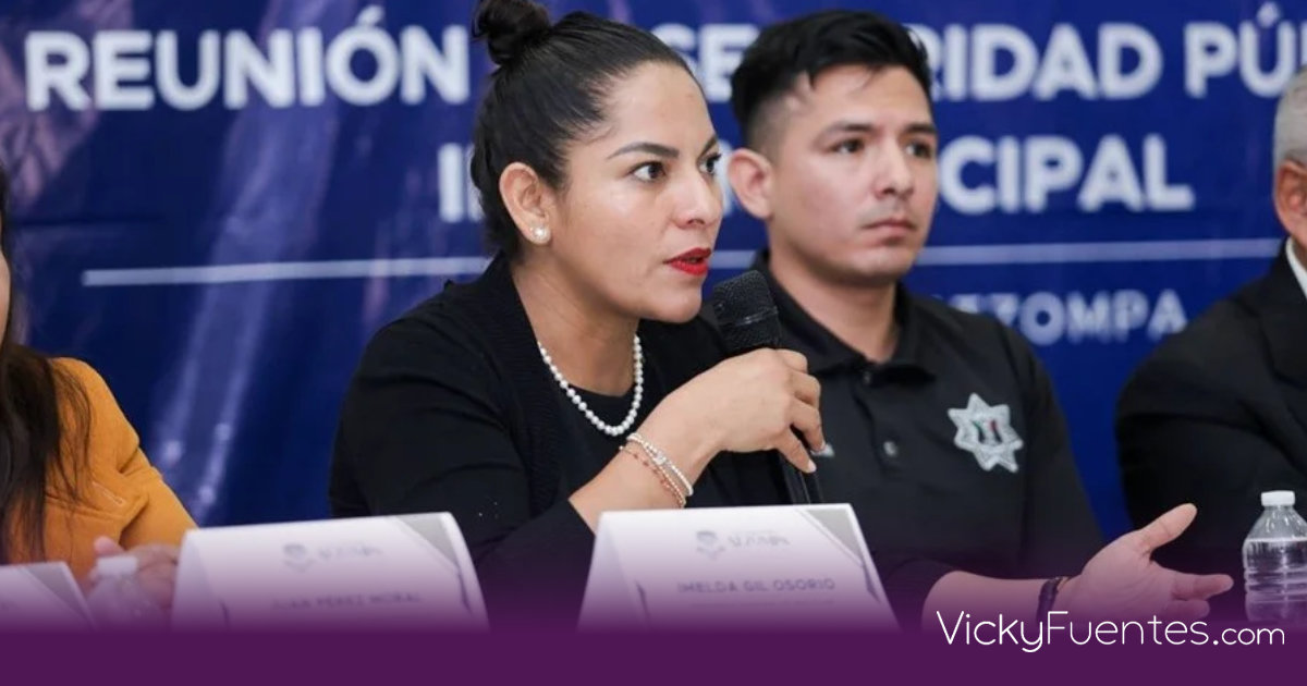 Lupita Cuautle refuerza la seguridad regional en San Gregorio Atzompa