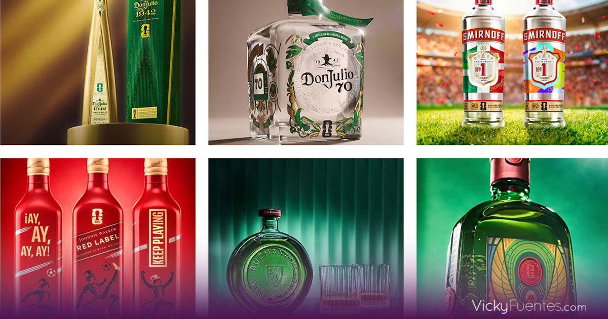Marcas lanzan botellas conmemorativas rumbo al Mundial 2026 en México