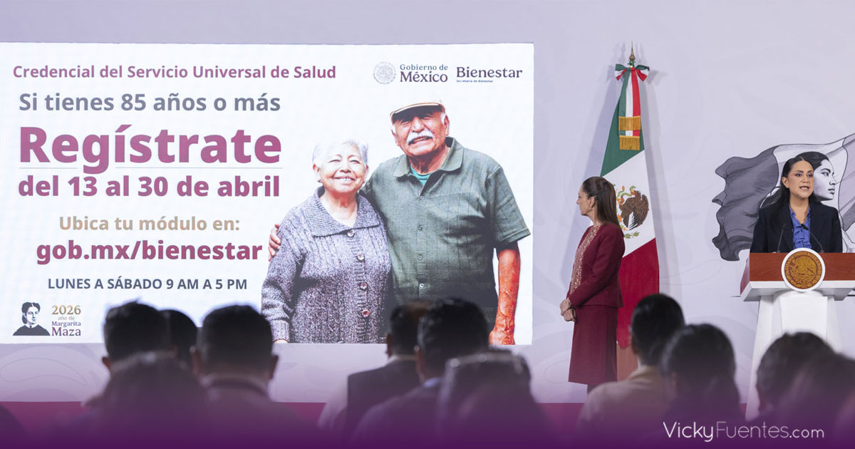 México avanza hacia el servicio universal de salud con nueva credencial
