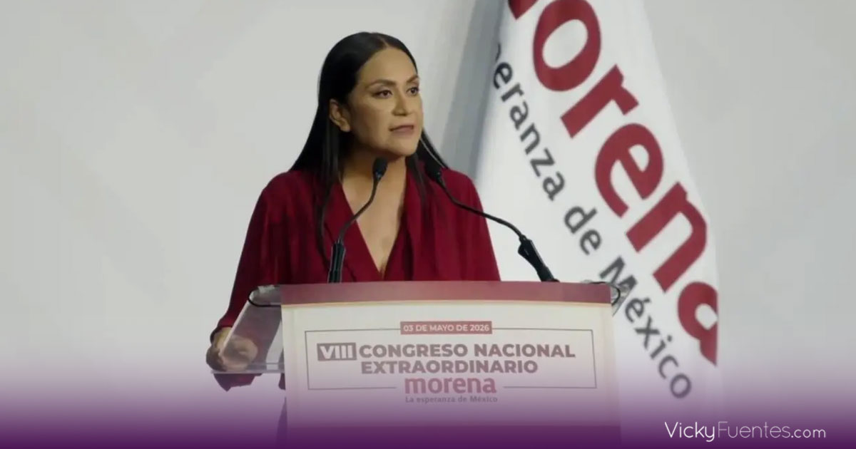 Ariadna Montiel asume liderazgo de Morena y fija línea de unidad y anticorrupción