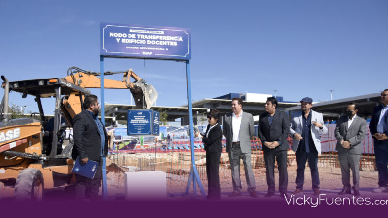 BUAP fortalece la infraestructura de CU2 con el nuevo nodo de transferencia y edificio para docentes