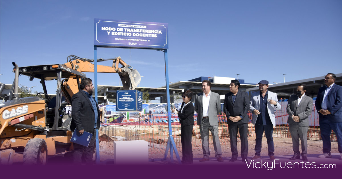 BUAP fortalece la infraestructura de CU2 con el nuevo nodo de transferencia y edificio para docentes