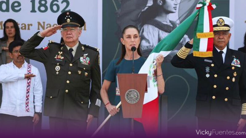 Claudia Sheinbaum advierte: “ninguna potencia extranjera decidirá por México”