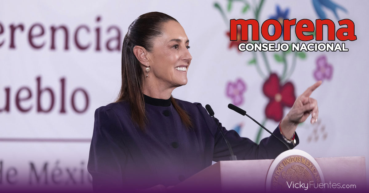 Claudia Sheinbaum niega riesgo para Morena tras acusaciones de Estados Unidos por narcotráfico