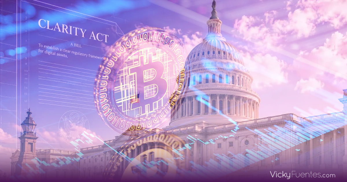 Criptomonedas impulsan acciones tras avance de la Ley CLARITY en el Senado
