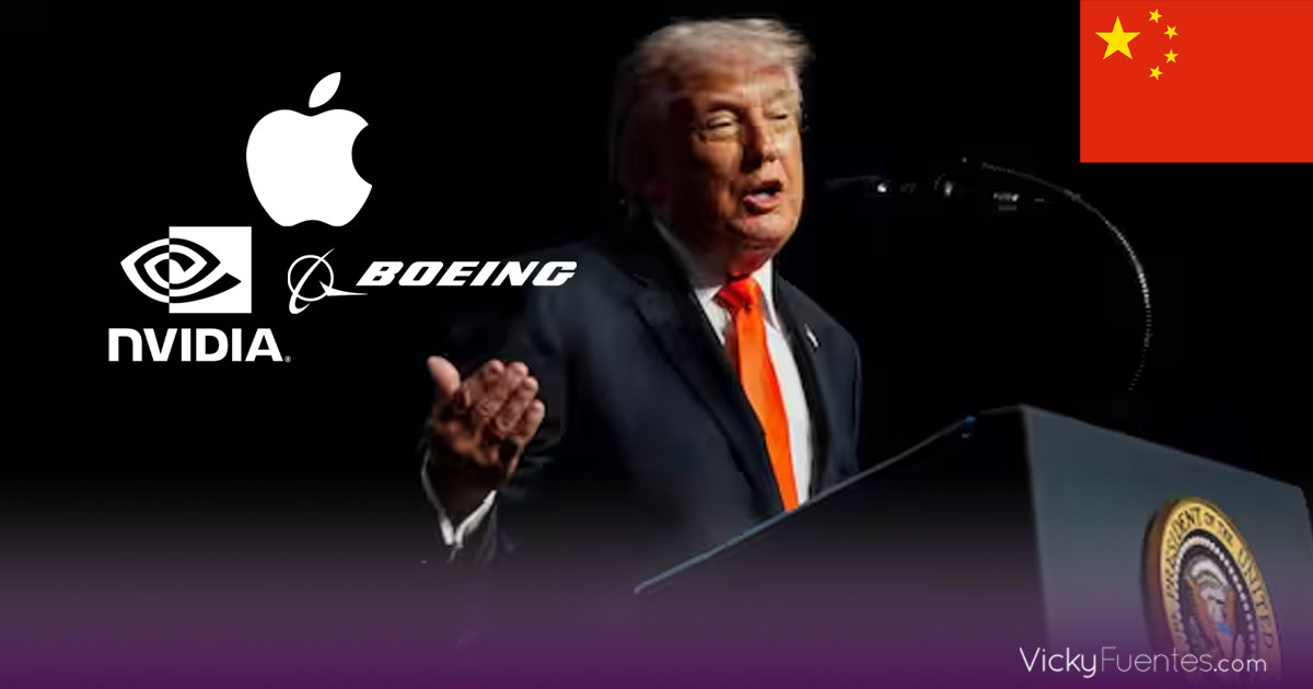 Donald Trump llevará a CEO de Apple, Nvidia y Boeing en visita a China