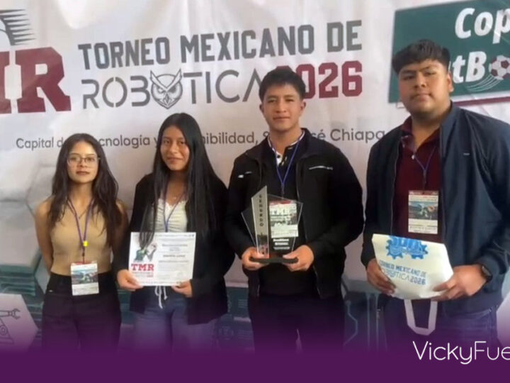Estudiantes de la BUAP logran segundo lugar nacional con robot autónomo para limpiar sargazo