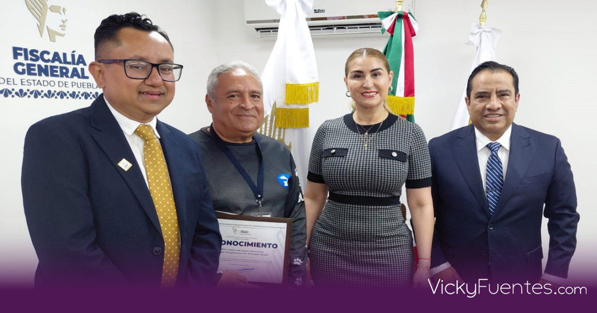 Fiscalía de Puebla premia al CAETO de la BUAP por su labor en bienestar animal