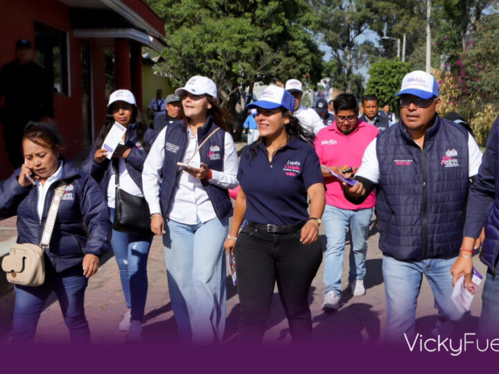 Lupita Cuautle encabeza la Jornada de Proximidad Social en San Andrés Cholula
