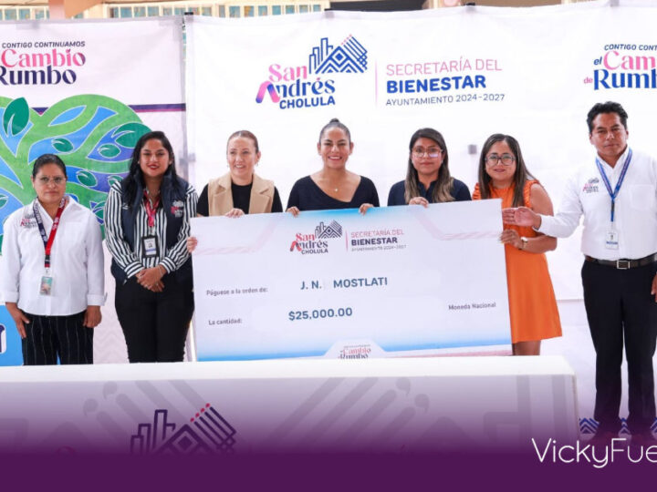 Lupita Cuautle impulsa la educación y el medio ambiente en San Andrés Cholula