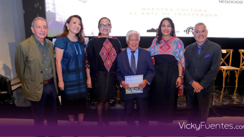 Lupita Cuautle presenta la revista Alarife para difundir la riqueza cultural de San Andrés Cholula