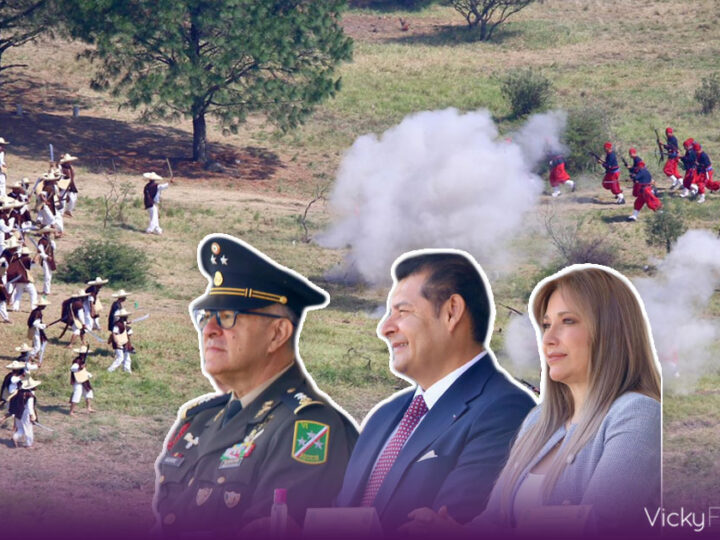 Puebla conmemora con escenificación el 164 aniversario del 5 de mayo