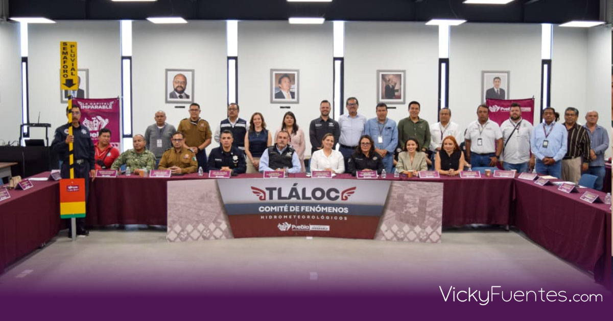 Semáforos pluviales en Puebla: la estrategia del Gobierno de la Ciudad ante las lluvias