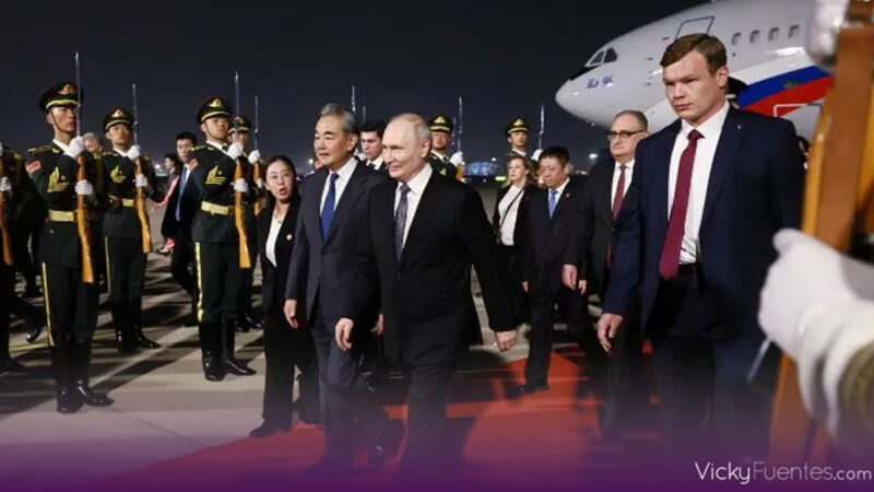 Vladímir Putin llega a China para reunirse con Xi Jinping tras visita de Donald Trump