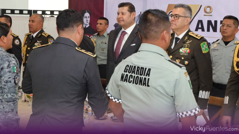 Armenta respalda labor de la Guardia Nacional y destaca su papel en seguridad en Puebla