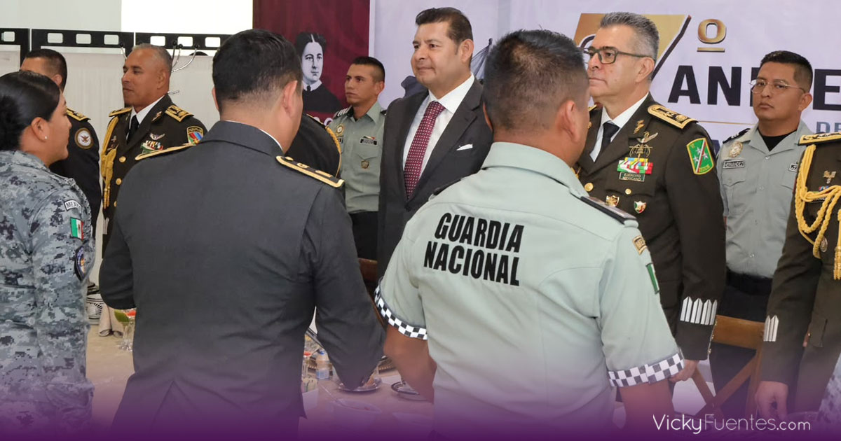 Armenta respalda labor de la Guardia Nacional y destaca su papel en seguridad en Puebla