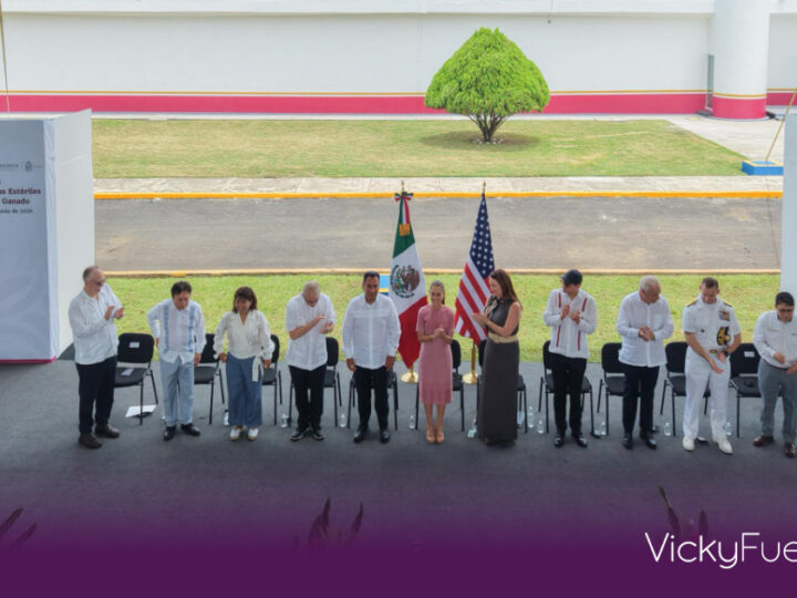 Claudia Sheinbaum inaugura planta binacional en Chiapas contra el gusano barrenador