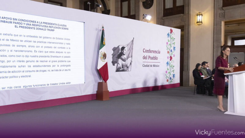 Claudia Sheinbaum respalda carta de AMLO y acusa intentos de injerencia política desde Estados Unidos
