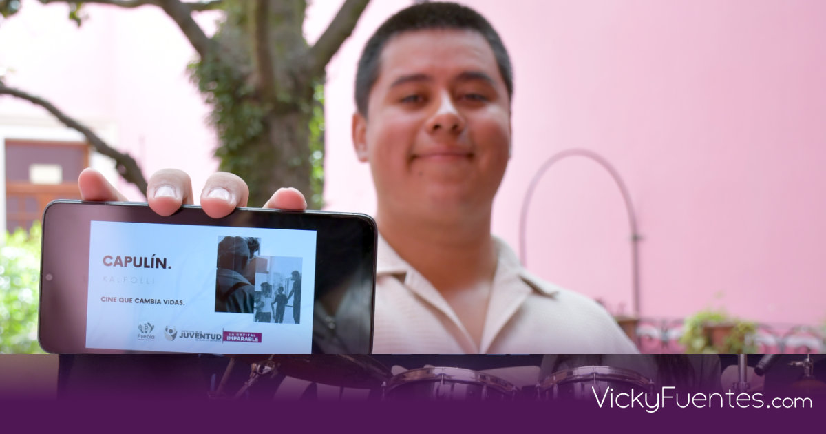 Egresado de la BUAP destaca con proyecto de cine comunitario para infancias en Puebla