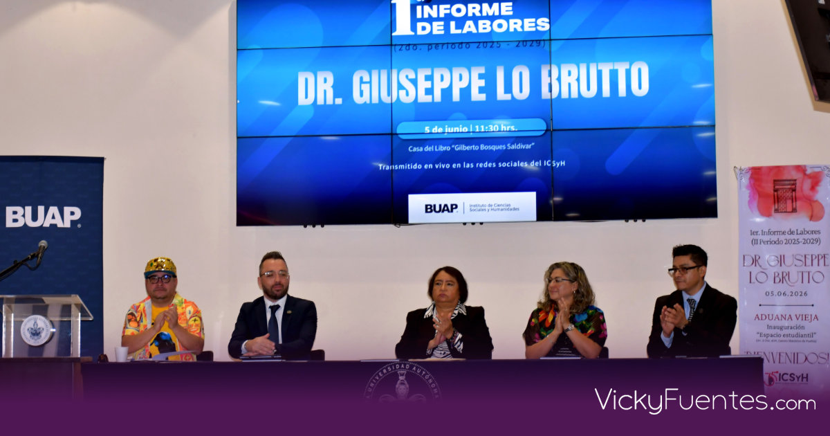 El Instituto de Ciencias Sociales y Humanidades de la BUAP destaca excelencia académica y 35 años de trayectoria en su Primer Informe de Labores