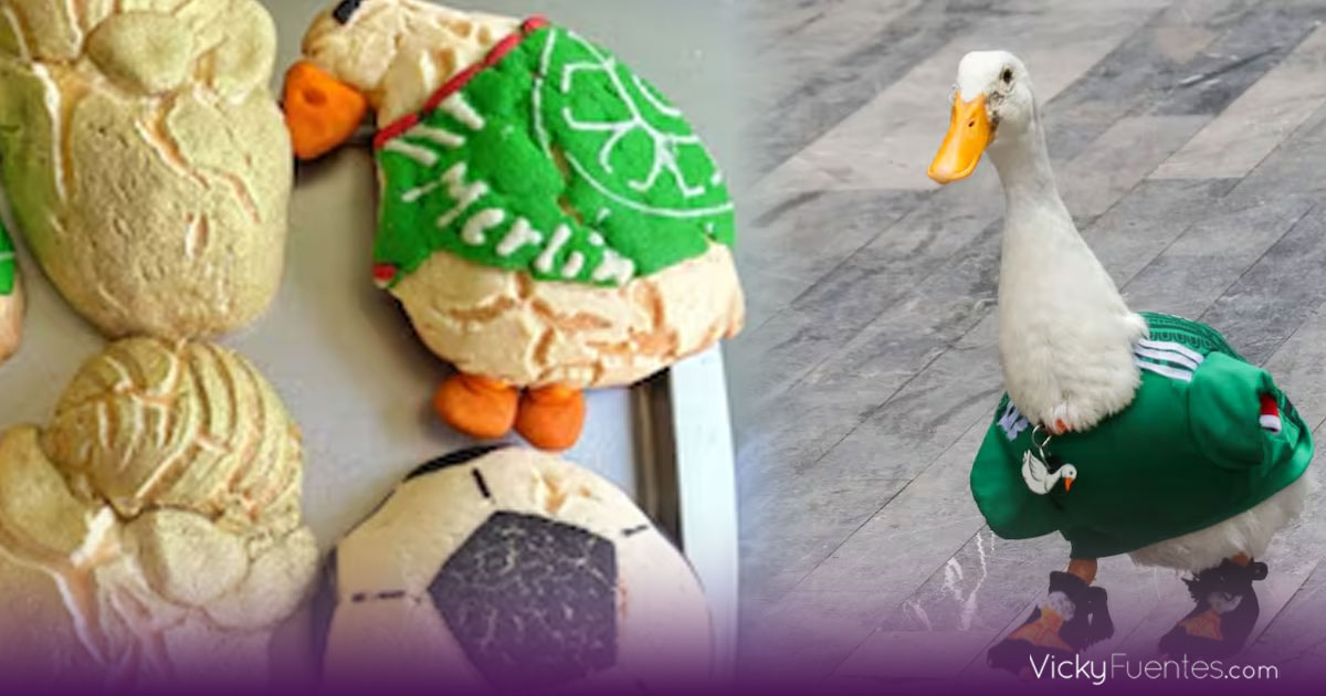 El pato Merlín inspira las Merliconchas, el pan dulce viral del Mundial 2026