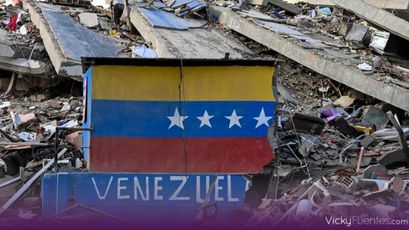 Gobierno de Venezuela actualiza saldo del doble terremoto; suman mil 719 fallecidos