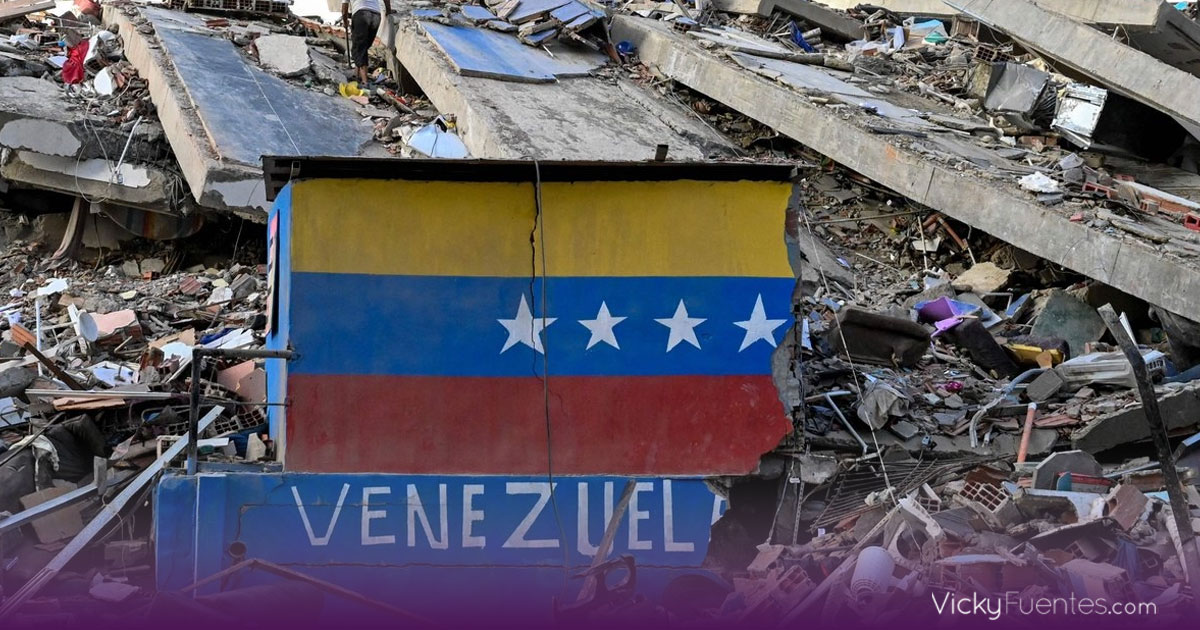 Gobierno de Venezuela actualiza saldo del doble terremoto; suman mil 719 fallecidos