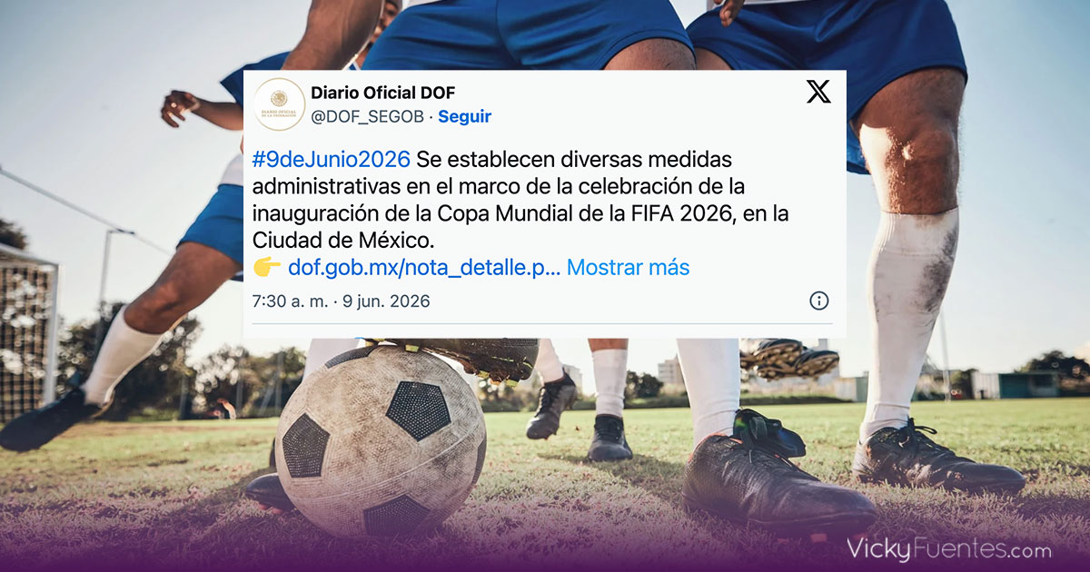 Gobierno ordena home office y suspensión de clases en CDMX por inauguración del Mundial 2026
