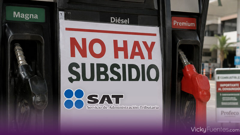 Hacienda retira subsidio a la gasolina Premium y reduce apoyos a Magna y diésel
