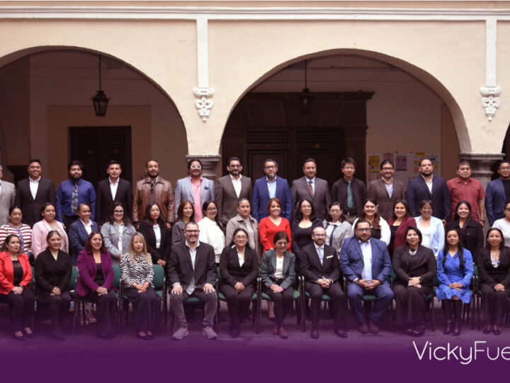 Lilia Cedillo supervisa la nueva sede de la Preparatoria Emiliano Zapata de la BUAP