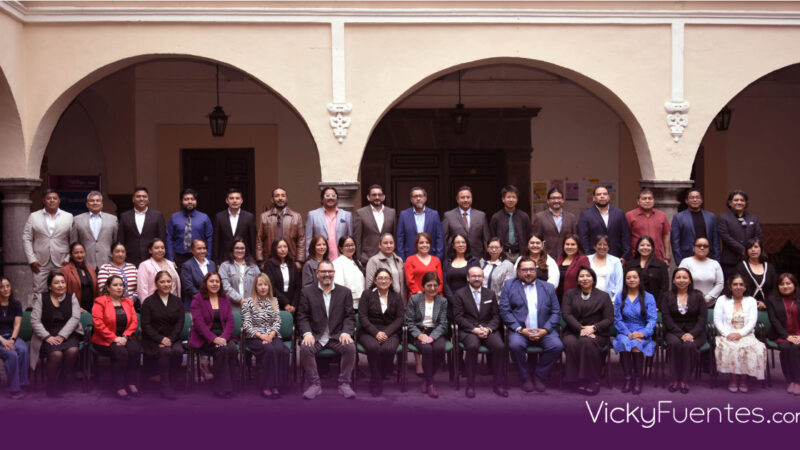 Lilia Cedillo supervisa la nueva sede de la Preparatoria Emiliano Zapata de la BUAP