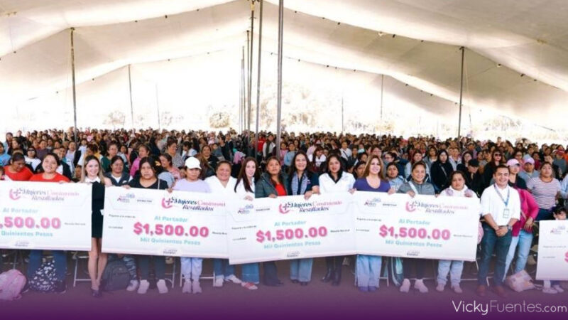 Lupita Cuautle amplía programa Mujeres Construyendo Resultados a mil 400 beneficiarias