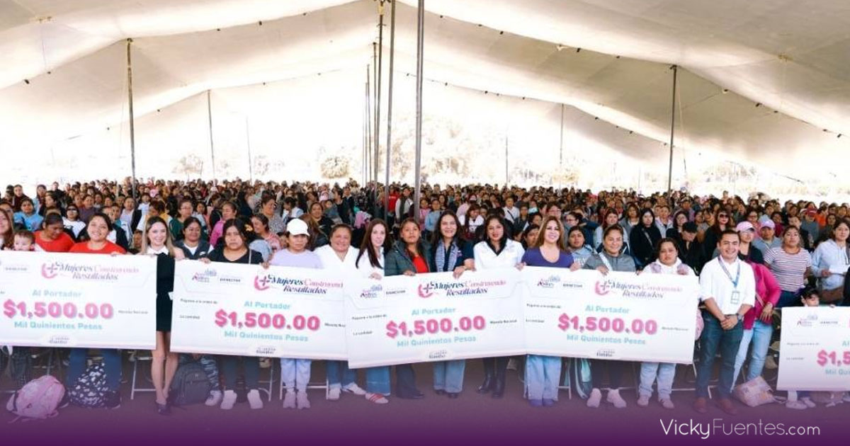 Lupita Cuautle amplía programa Mujeres Construyendo Resultados a mil 400 beneficiarias