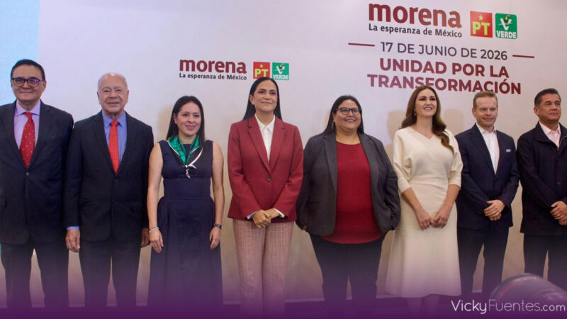 Morena abre registro interno de aspirantes rumbo a gubernaturas 2027 con PT y PVEM