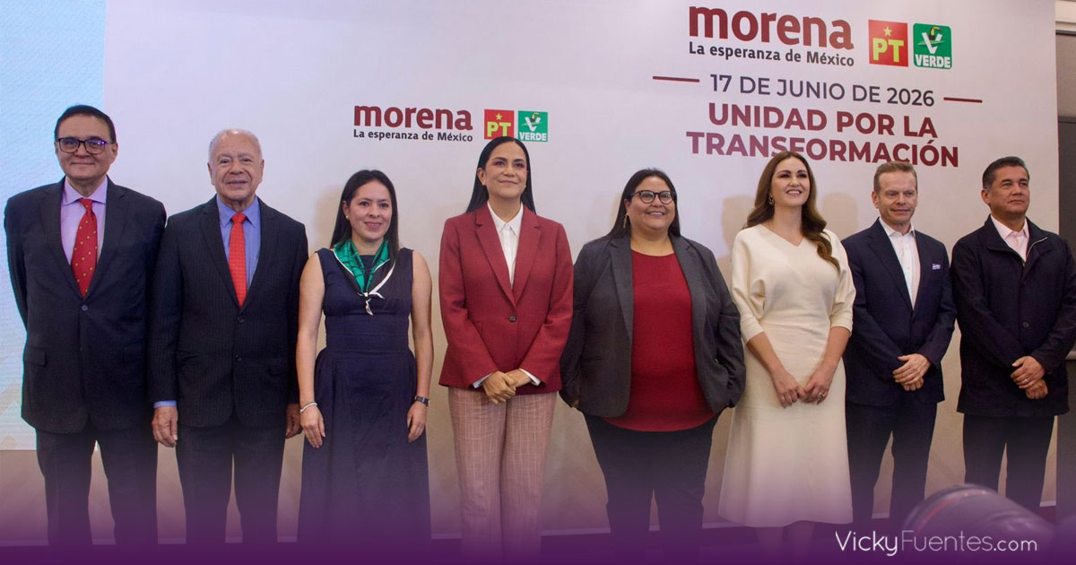 Morena abre registro interno de aspirantes rumbo a gubernaturas 2027 con PT y PVEM