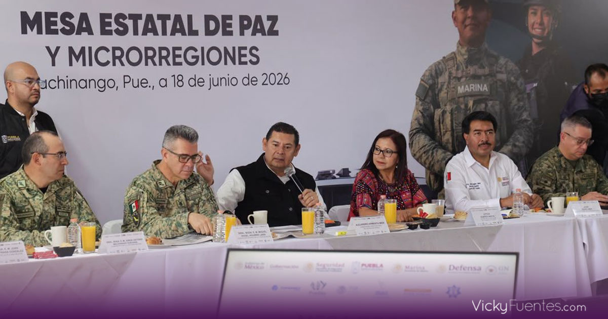 Puebla, Hidalgo y Veracruz acuerdan reforzar coordinación de seguridad en la Sierra Norte