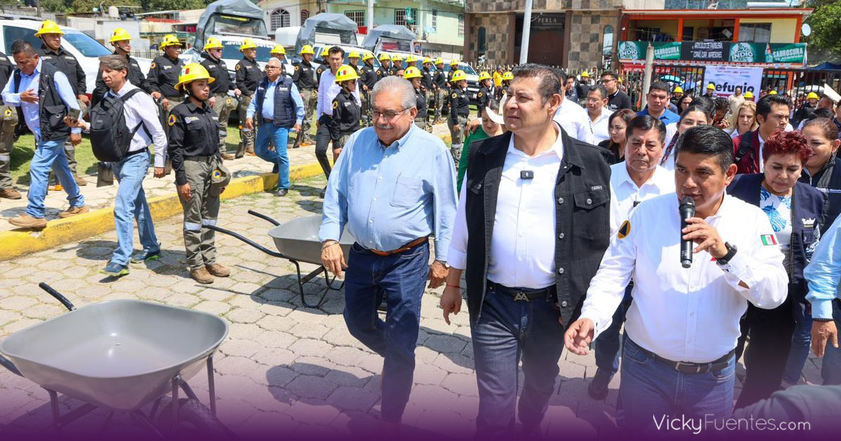 Puebla mantiene operativo de prevención climática tras antecedentes de emergencia en la Sierra Norte