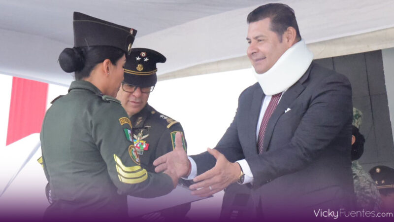 Puebla refrenda alianza con la Guardia Nacional tras graduación de 1,176 nuevos mandos