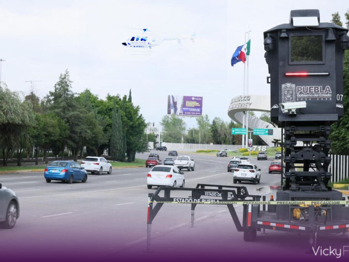 Refuerzan vigilancia en la Vía Atlixcáyotl con patrullajes, sobrevuelos y monitoreo del C5i